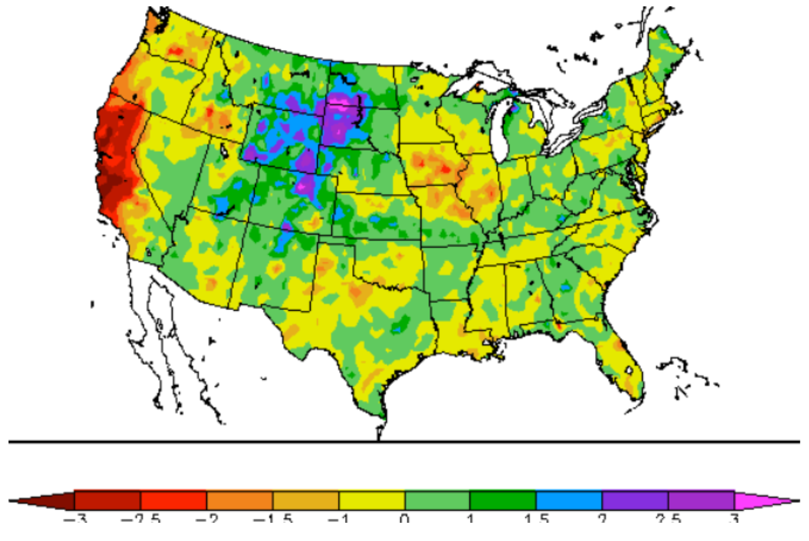 SPI Map
